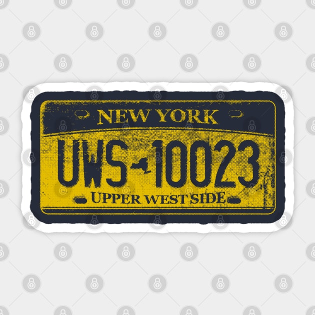 NEW YORK NEW YORK　DISCO CITY LICENSE Amazon.com: Dirty Dancing | SP-2201 | Metal Stamped License